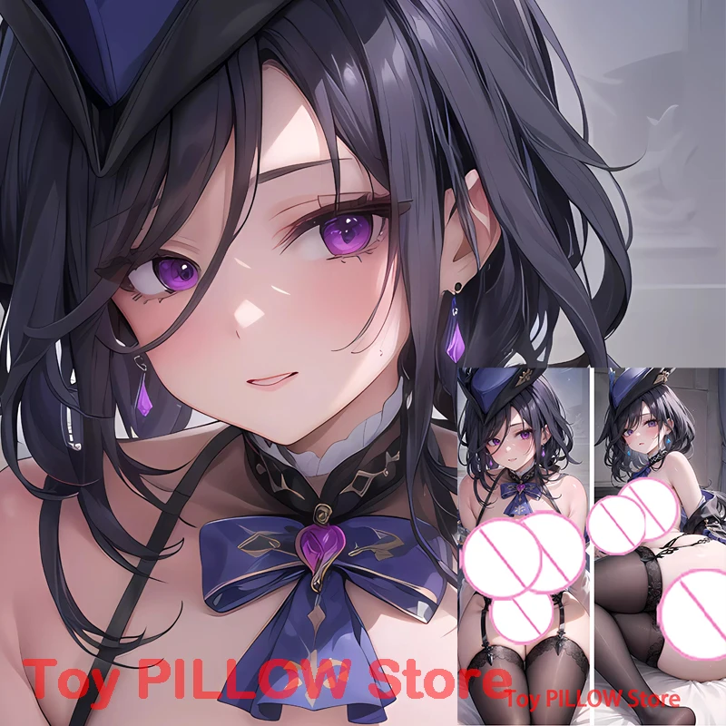 

Dakimakura anime Дакимакура аниме clorinde Genshin Impact большая грудь двусторонняя печать в натуральную величину наволочка для взрослых подарок