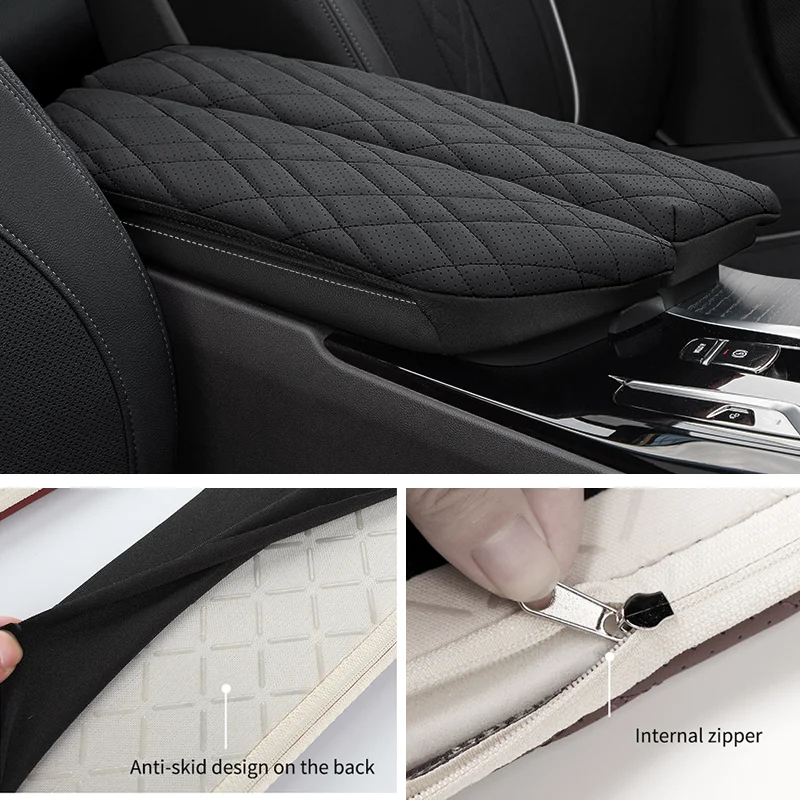 BMW 5 시리즈 G30 G32 6GT 2018-2023 RHD용 우핸들 차량 팔걸이 박스 커버 쿠션 센터 콘솔 팔걸이 보호 패드