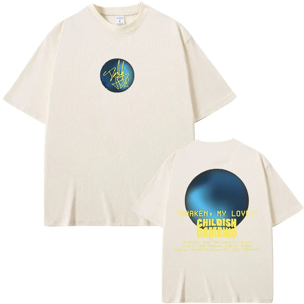 Awaken My Love Childish Gambino Graphics T Shirt Men Women Hip Hop