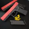 Lower Magazine Manual G17 Toys Gun Soft Bullets Handgun Airsoft Pistol For Boys Outdoor Sports Blaster Boys Gift 1