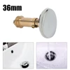 36mm Bathtub Sink Drain Stopper Bathroom Bath Tub Sink Waste Pop-Up Plug Replacement Slotted Basin Sink Tap Drain Accessories 3
