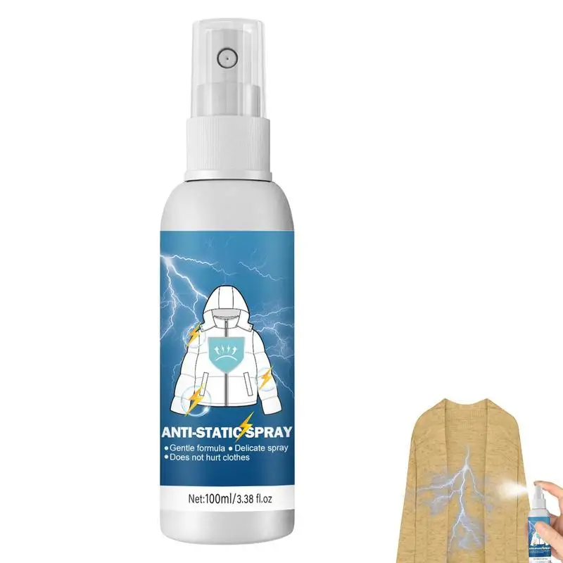 AntiStaticSprayStaticClingRemoverFabricCareSprayNoMoreCling
