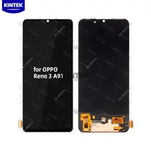 Écran tactile LCD OLED de remplacement, 6.4 pouces, pour OPPO Reno 3, CPH2043, A91=