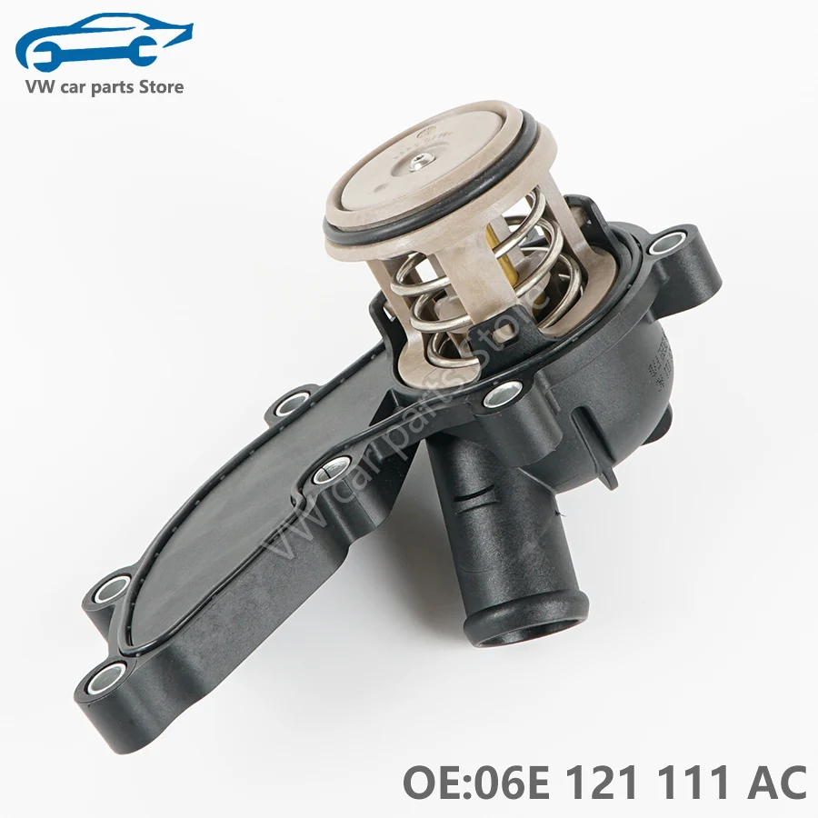 06E121111AC Original Engine Cooling System Thermostat For Audi A4 B8 A5 3.2FSI A6 C6 C7 2.5 A7 2.8 FSI A8 3.2 FSI 06E 121 111 M