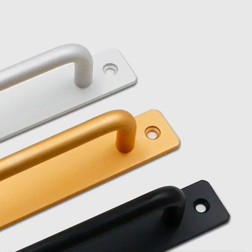 Sliding Door Handle 212mm Aluminum Alloy Pull Push Balcony Gate Window Pulls Handles Furniture Hardware