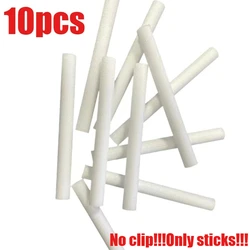 Natural Wood Aromatherapy Car Vent Diffuser with Essential Oil Sticks (Sticks - 10pcs)