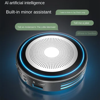 AI 지능형 무선 스피커 카드, U 디스크, 야외 내장 소형 어시스턴트, 블루투스 작은 소리, 신제품