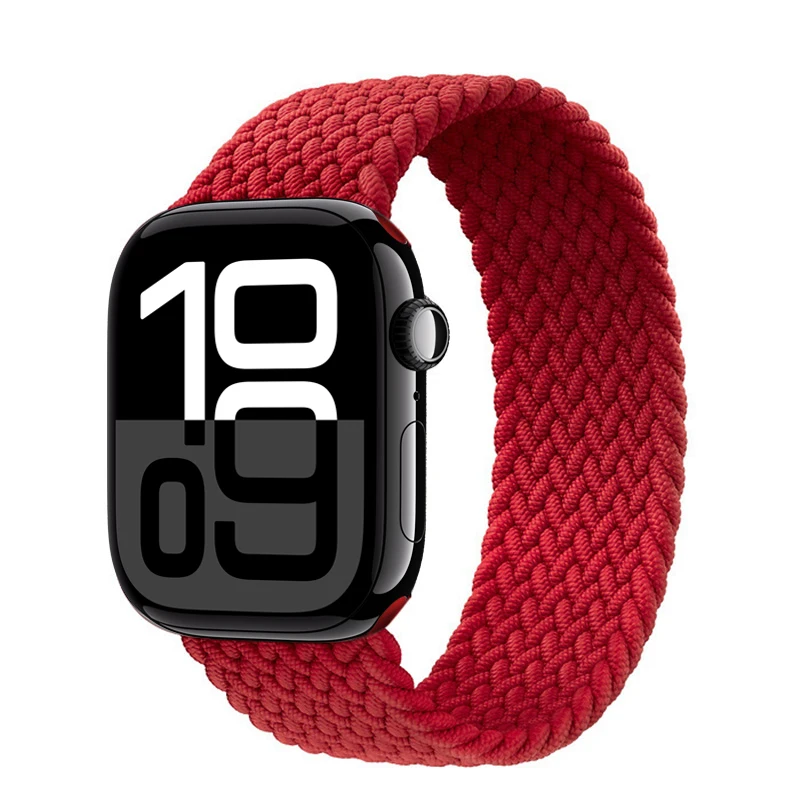 Geflochtenes Solo Loop Armband für Apple Watch Bänder SE3 44mm 40mm 45mm 46mm 42mm 41mm 49mm Armband iWatch 11 10 9 8 7 6 5 Ultra 3 2 – Detail 8
