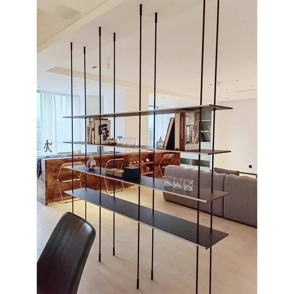 

Customized: Minimalist bookshelf, shelf, custom entrance, entrance, partition, decorative shelf, clubhouse, wine shelf, display