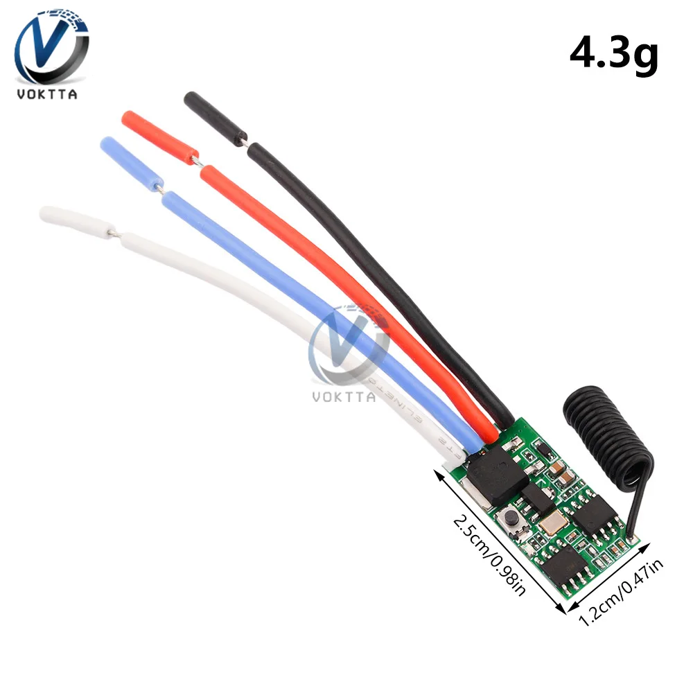 DC Motor Speed Controller Driver Board Wireless Remote Governor PWM Speed Control Dimming Module