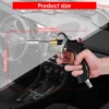 Dry Blow Cleaning Tool Tornado Air Blow Car Wash Gun Car Air Blow Tool with Nozzles Professional Car Interior Cleaning Tools 2