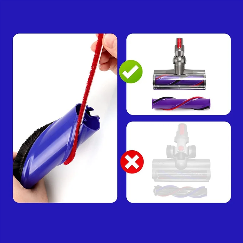 

7 шт., мягкие детали для пылесоса Dyson V7 V8 V10 V11