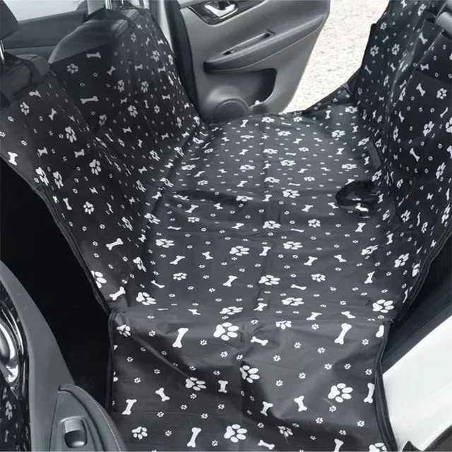 CAWAYI KENNEL Dog Carriers Waterproof Rear Back Pet Dog Car Seat Cover Mats Hammock Protector with Safety Belt Transportin Perro 3