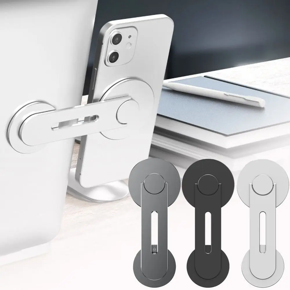 

Вращающаяся на 180 градусов откидная подставка для ноутбука с боковым креплением аксессуары для телефонов Магнитная Портативная подставка для ноутбука телефона офисные подставки для телефонов