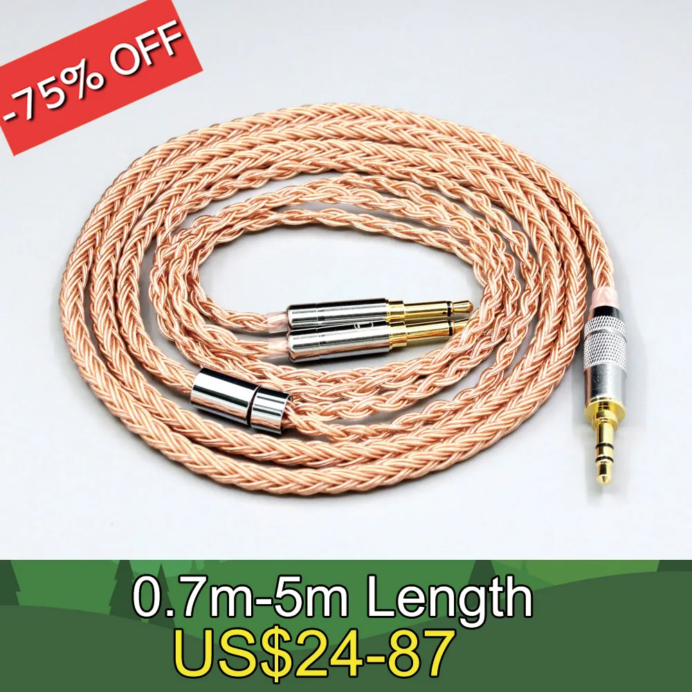 

2.5mm XLR Balanced 16 Core 99% 7N OCC Earphone Cable For ONKYO SN-1 JVC HA-SW01 HA-SW02 McIntosh Labs MHP1000 3.5mm Pin LN006749