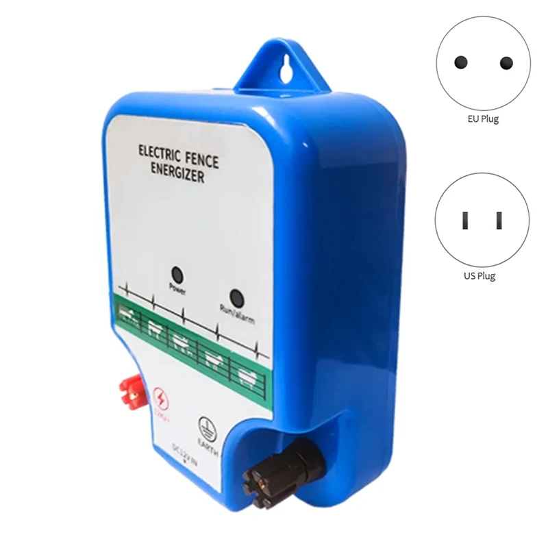 

Best Farm Electric Fence Amplifier Livestock High Voltage Pulse Controller Sheep Horse Poultry Fence Amplifier