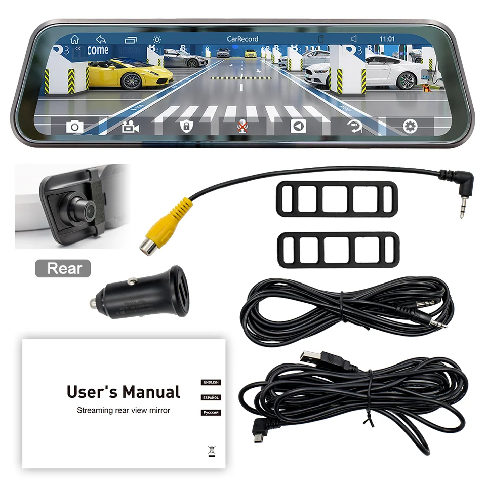 バックカメラ - リアビューセーフティと駐車支援 – ATOTO 95407397 リアビュー パーキングエイド バックアップカメラ に適合するテレイン 2010 2011 2012 2013 20