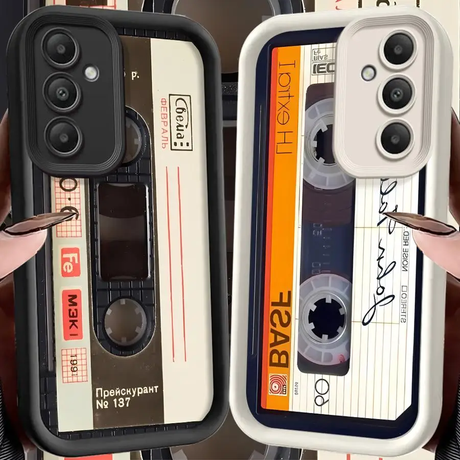 Retro Art Cassette Soft Shell Phone Case