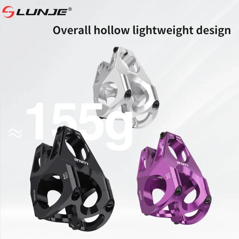 CNC Bicycle Stem 31.8/35mm MTB Bike Table Power Aluminum Alloy 45MM Road Bike Handlebar Stem