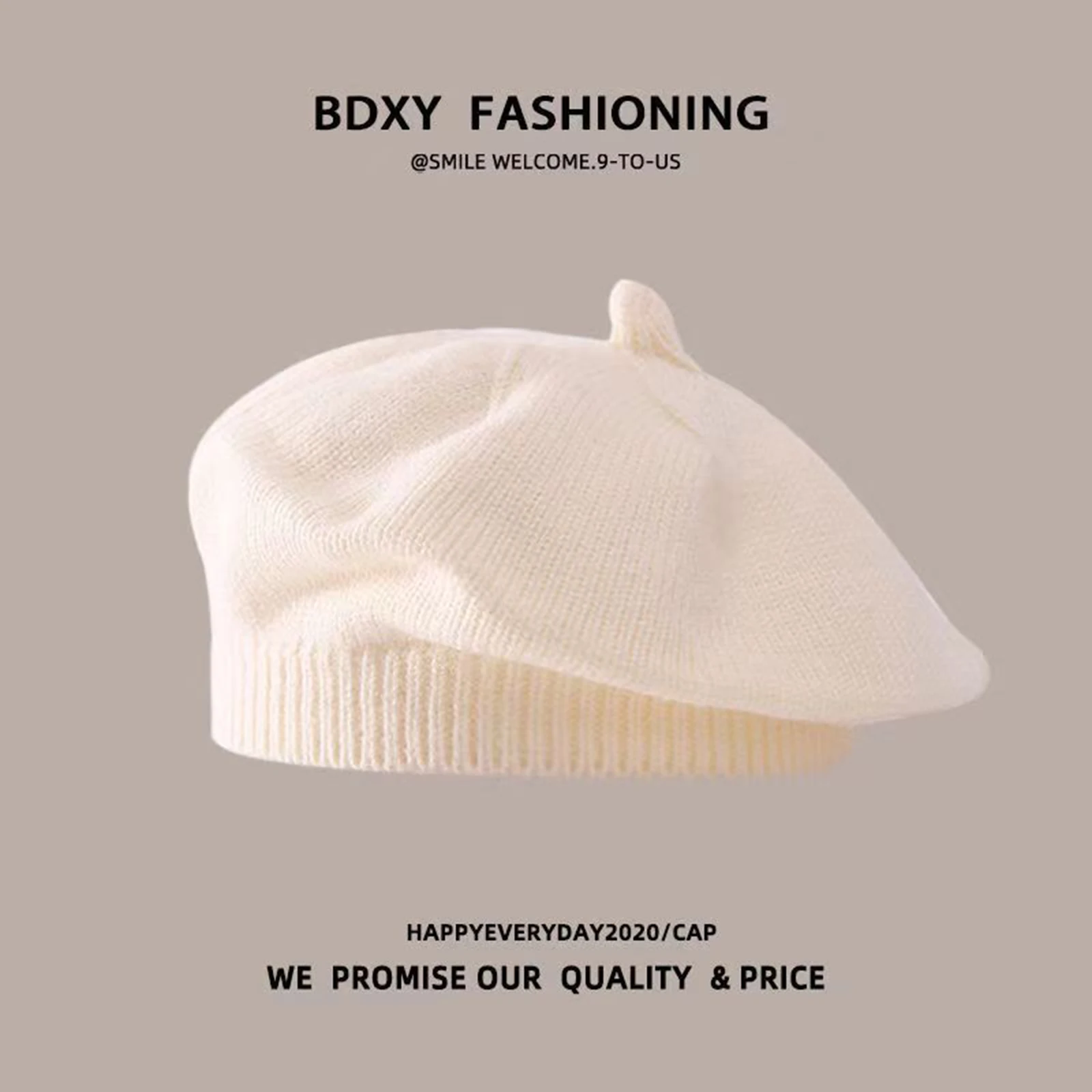 כובע ברט תינוק סרוג וינטאג' חורף חם כובע ביניים לתינוקות בנות ובנים קז'ואל טודלר אמן צייר כובעים לאביב סתיו