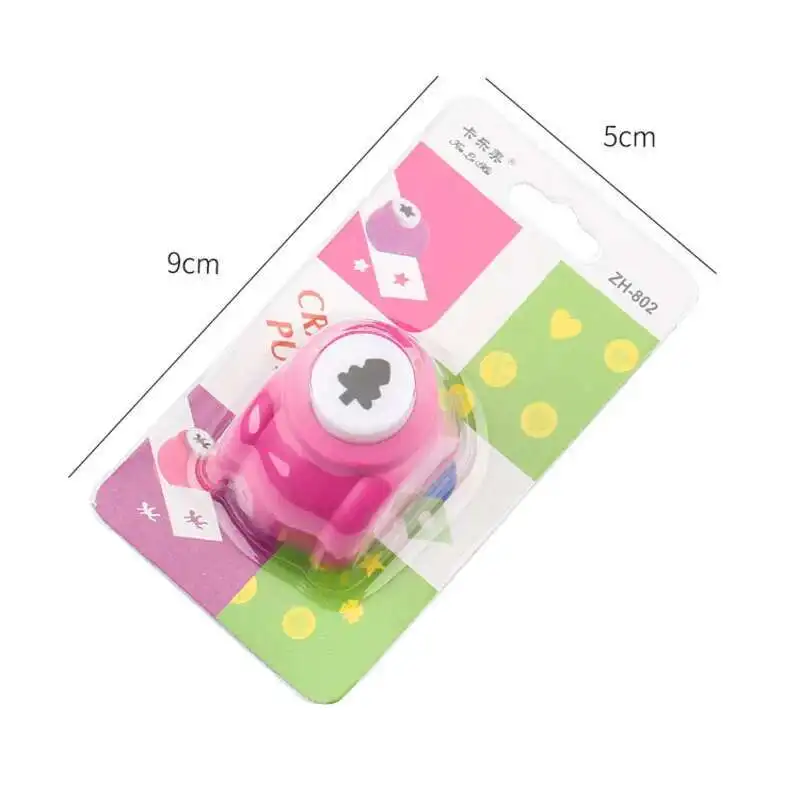 Mini Scrapbook Punches Handmade Cutter Card Craft Calico Printing DIY Flower Paper Craft Punch Hole Puncher Shape 1 Piece paper cutter paper punch hole punching tools paper craft punch