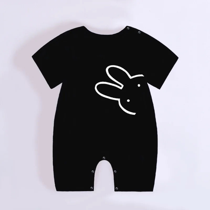carters baby bodysuits	 Cotton Newborn Baby Cartoon Short Sleeve Romper Boy Girl Clothes Infant Rabbit Jumpsuit 0-24M Baby Jumpsuit Cotton  Baby Rompers