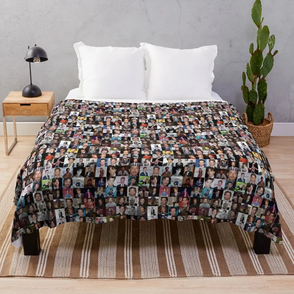 

Christian Borle Collage - Many Items Available Throw Blanket for babies Thins Thin Hairy Blankets