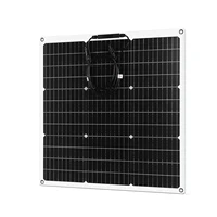 Panneaux solaires flexibles portables 80W 100W, ensemble de cellules solaires pour voiture, camping-car, système solaire domestique 8