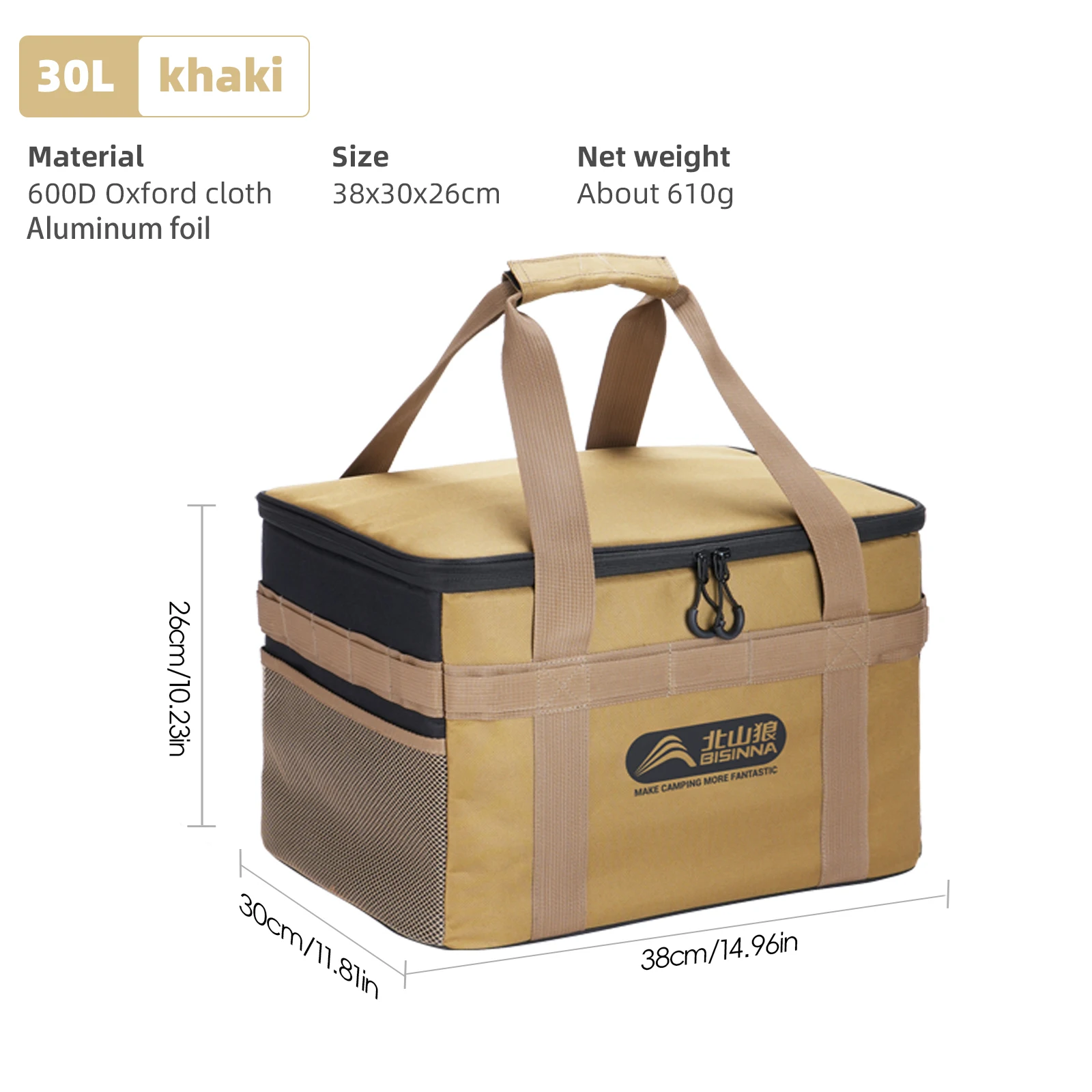  slider image of BISINNA Outdoor Camping Bag