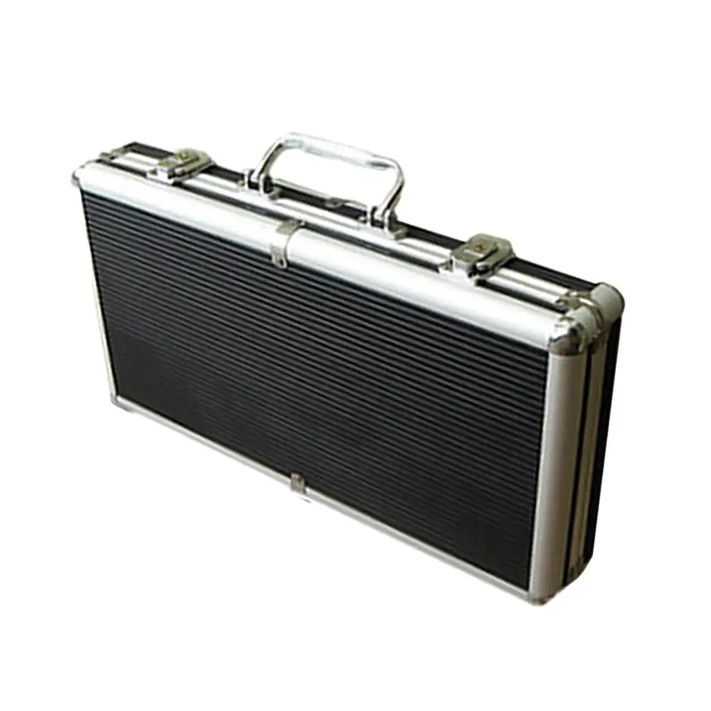 Poker Chip Carrier (300 Count) Poker Chip Case Made of Aluminum Alloy