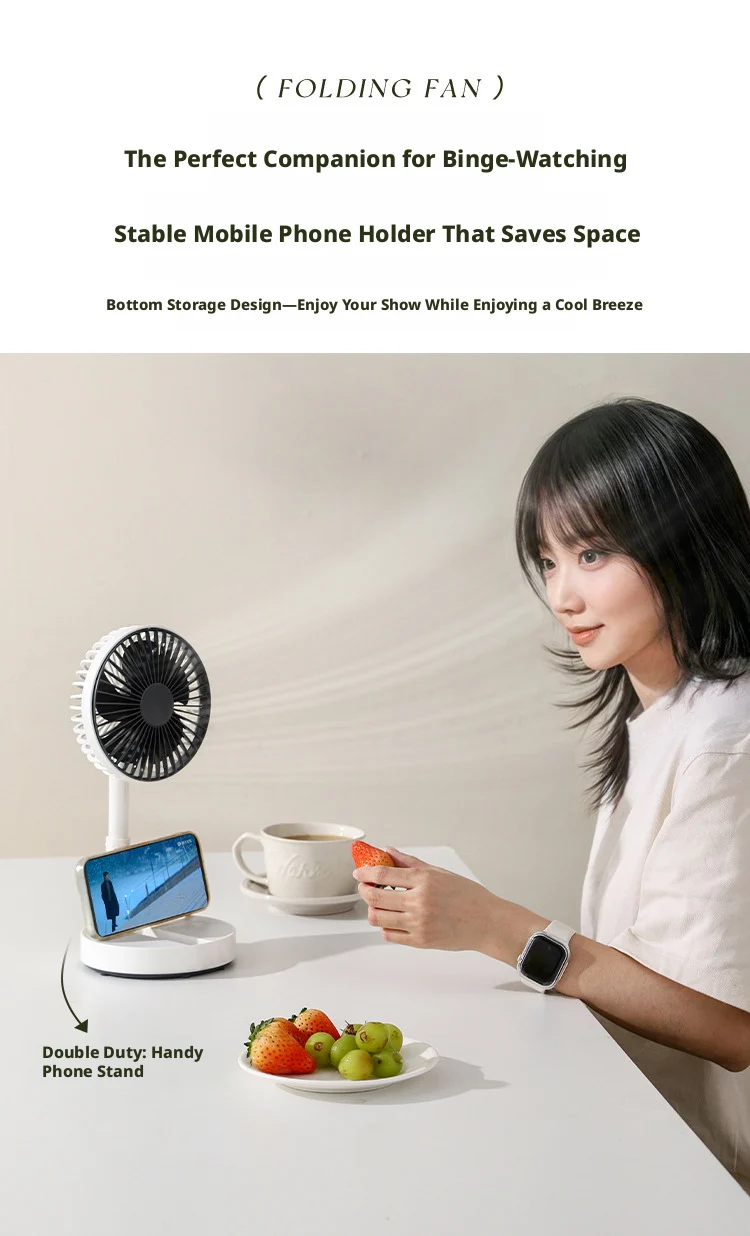 Portable Foldable Usb Desktop Fan For Dormitory And Office_voghion.com