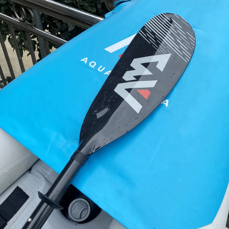 double blade kayak paddle aluminium oar 230cm for canoe inflatable dinghy raft 4 section