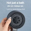 Massage Shower Head Adjustable 4 Mode One Key Stop Bathroom Filter High-pressure Water-saving Shower Mixer Nozzles Accessories 4