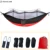 Portable Outdoor Camping Hammock 1-2 Person Go Swing With Mosquito Net Hanging Bed Ultralight durable Tourist Sleeping hammock 16