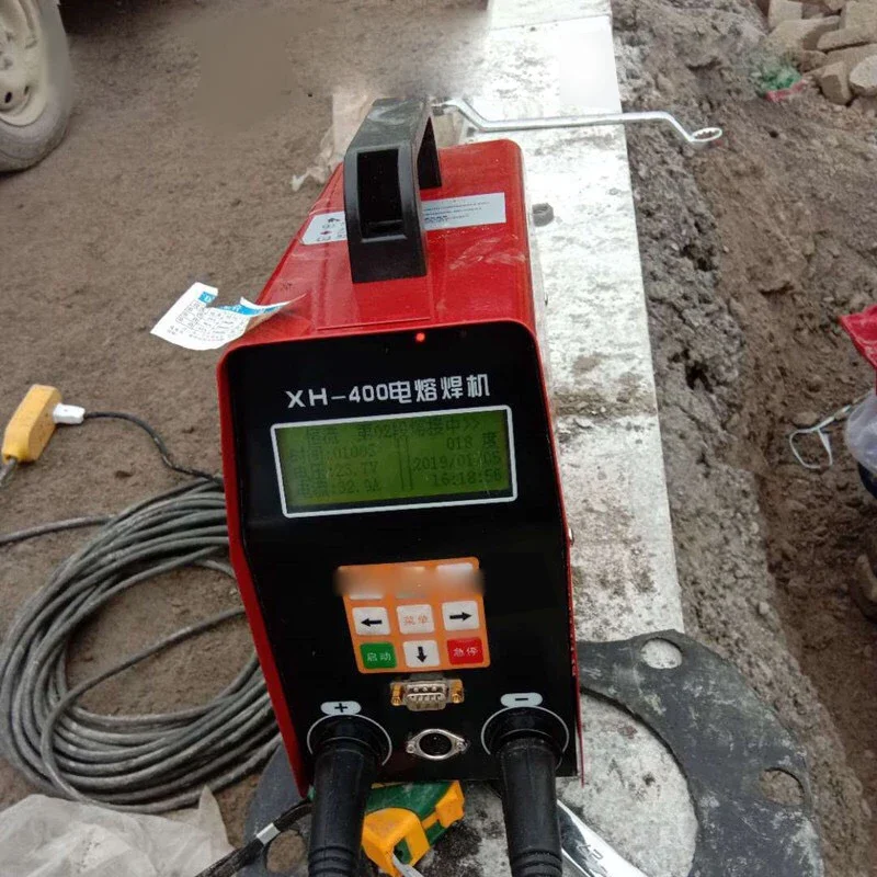 High-grade PE capacitive welding machine Automatic gas pipeline PE pipe steel wire mesh pipe welding machine 2