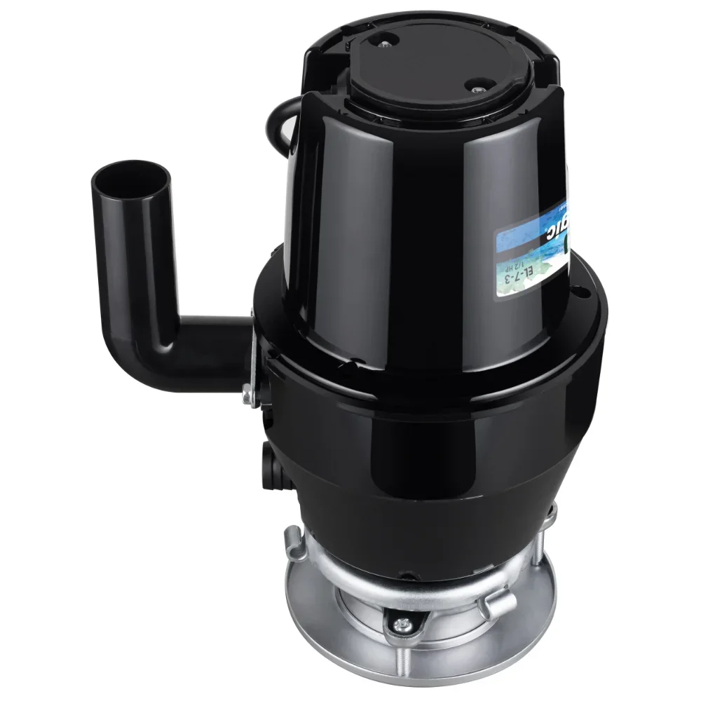 Eco Logic 1/2 HP Garbage Disposal with Brushed Nickel Sink Flange 10-US-EL-7-DS-3B-BN 4