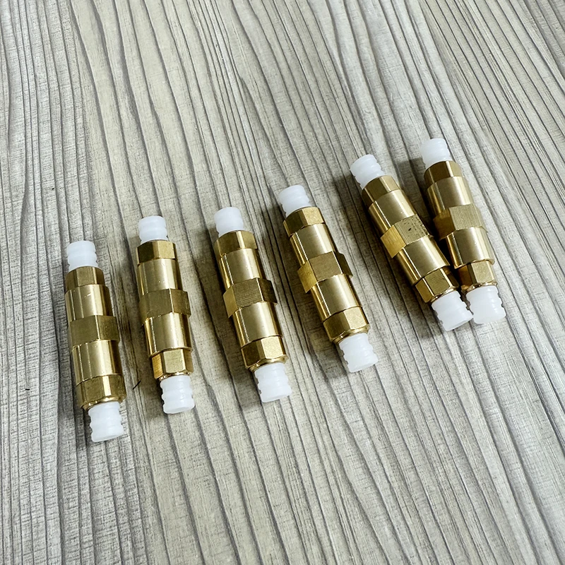 2 PCS 에어 서스펜션 구리 밸브 커넥터 피팅 M8-M8 M10-M10 M8-M10 A7 BMW Touareg Cayenne Jeep 범용 액세서리