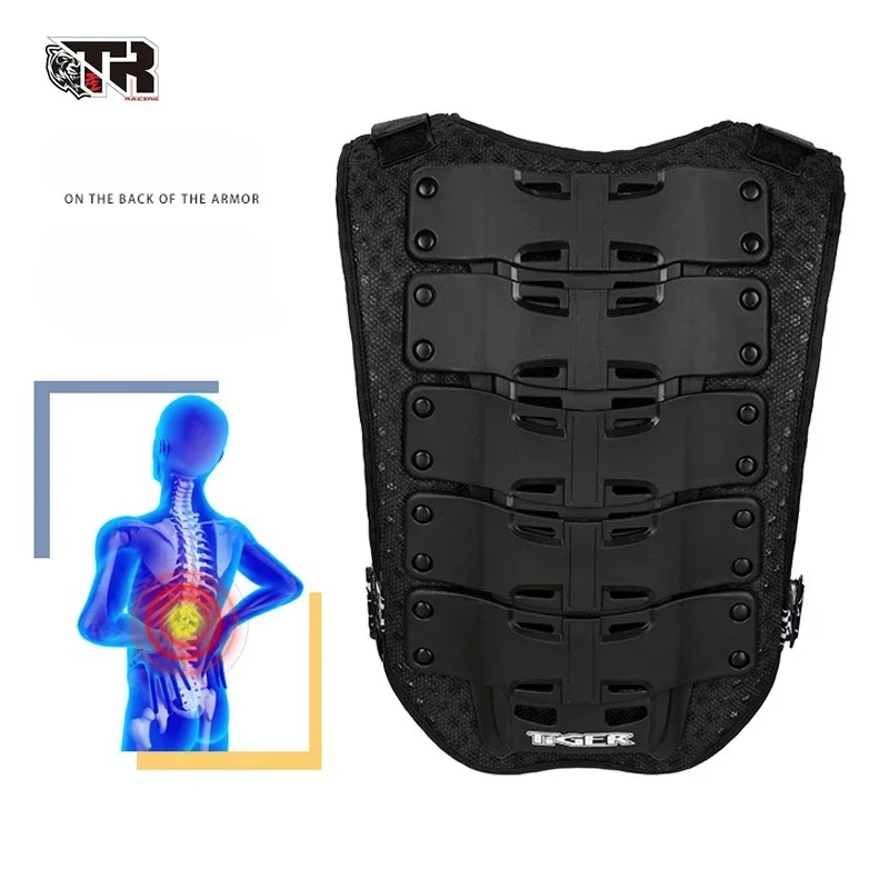 Rally Motorcycle Armor Vest Chest Back Body Protective Gears Jacket Waistcoat For Men