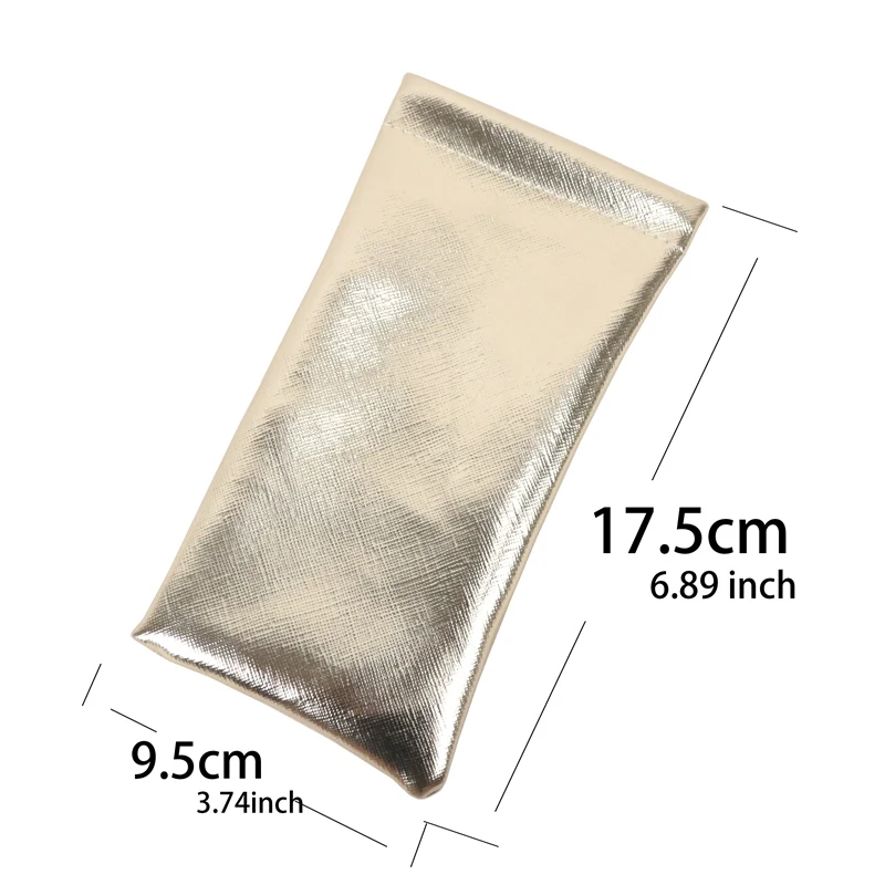 Soft PU Leather Protable Women Sunglasses Protector Travel Pack Pouch Glasses Case Eyewear Accessories Oversize Sunglasses Bag