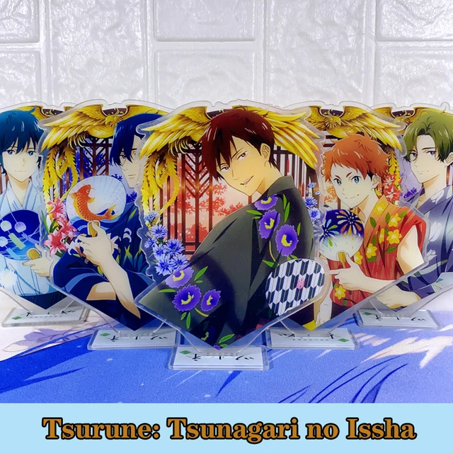 Anime Tsurune Tsunagari No Issha Narumiya Minato Takehaya Seiya Acrylic  Stand Figure Display Cosplay Charm Desktop