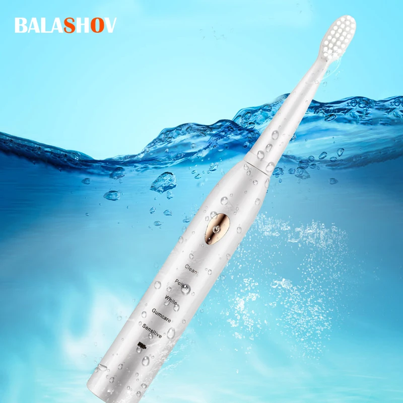 

Electric Toothbrush Men and Women Couple Houseehold Whitening Waterproof Toothbrush Ultrasonic Rechargeable Auto Tooth Brush