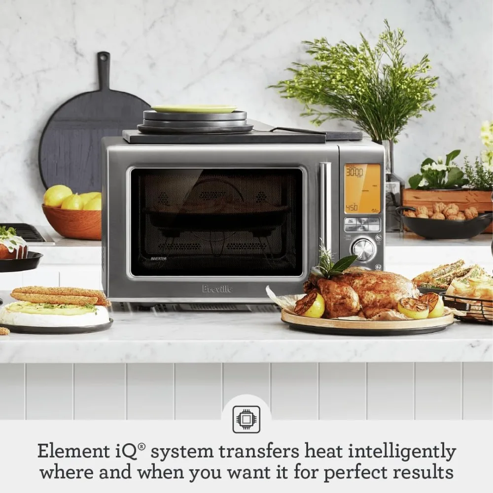 BMO870BSS1BUC1 Combi Wave 3 in 1, Brushed Stainless Steel 2