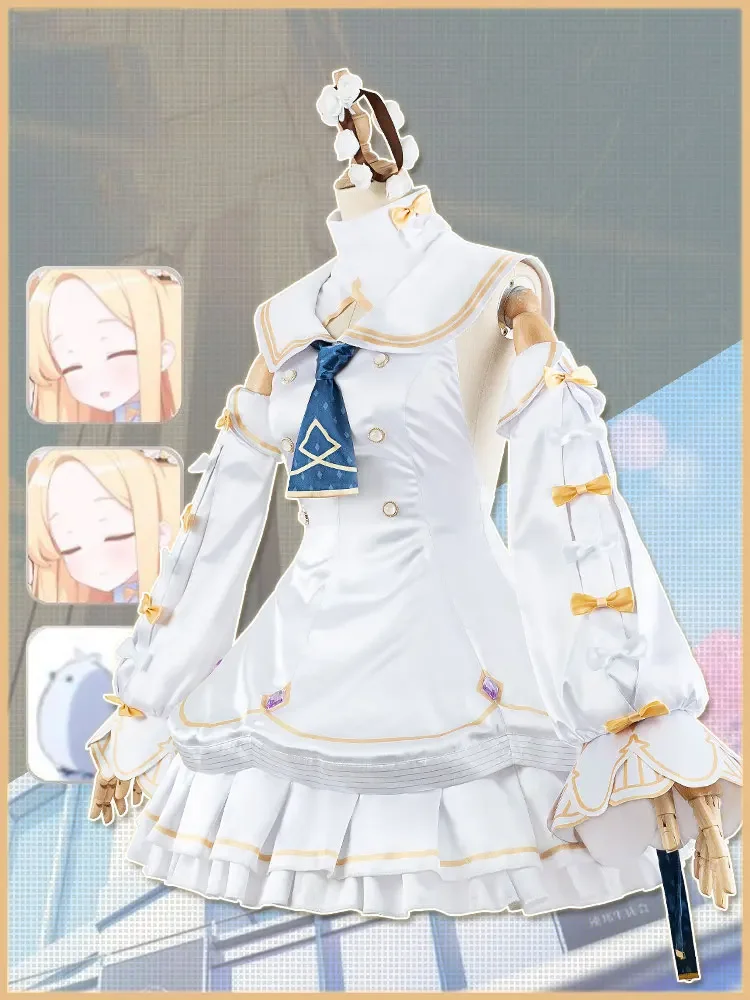 Yurizono-女性のコスプレ衣装,コスチュームゲーム,青い