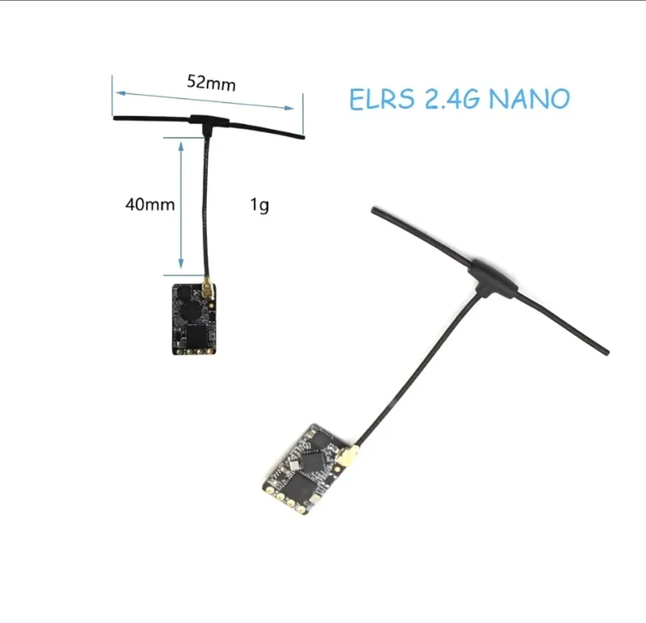 Récepteur ELRS 2.4GHz NANO BETAFPV 2400 RX pour Drone FPV