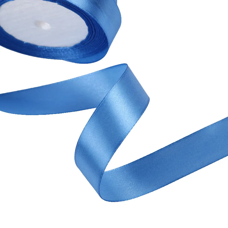 25Yards/roll Satin Ribbon Grosgrain Ribbon Crafts Bow Diy Party Gift Wrapping Color Decorative Wedding Sewing Accessories