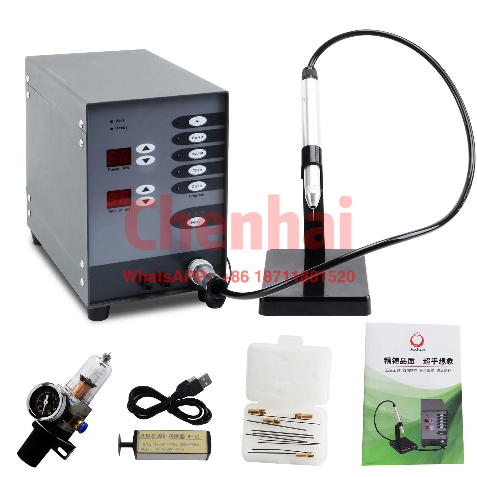 

220V Stainless Steel Spot Laser Welding Machine Automatic CNC Handheld Pulse TIG Welding Machine for Welding Jewelry