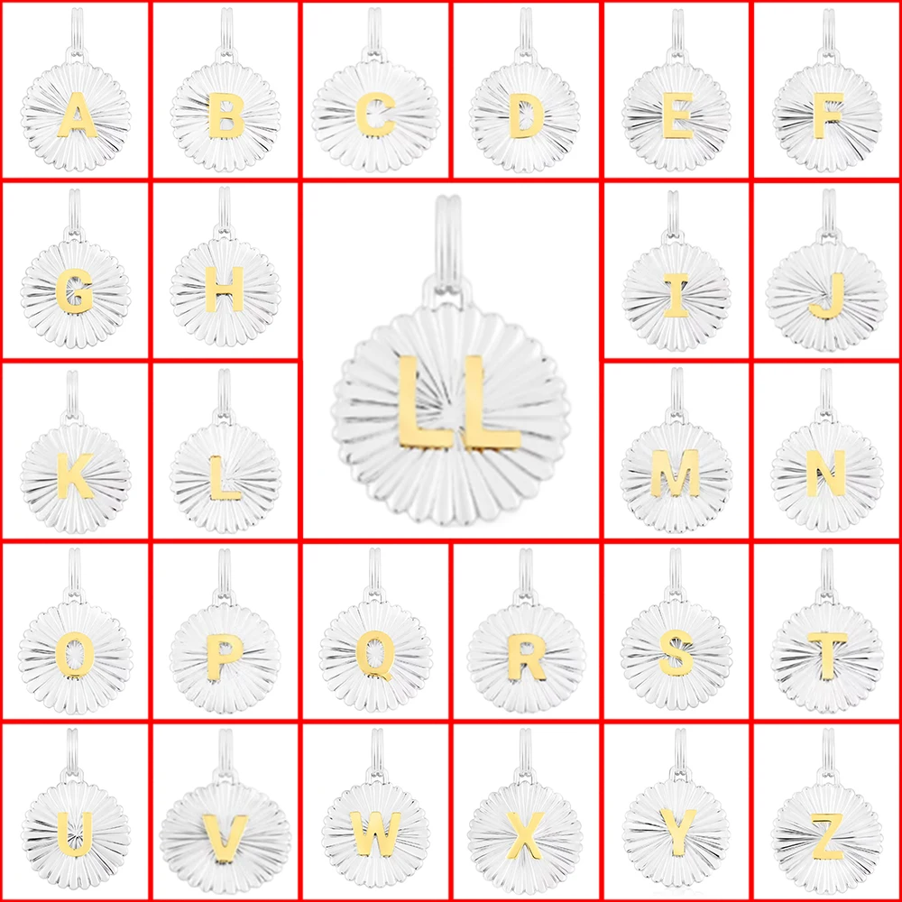 

Spanish Bear TOUES Pendant Letter Love Pendant DIY Simple Round Pendant Couple Gift Free Shipping