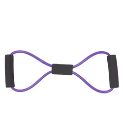 Multifunctional Portable Resistance Bands for Home Fitness and Sports Exercises (Purple)