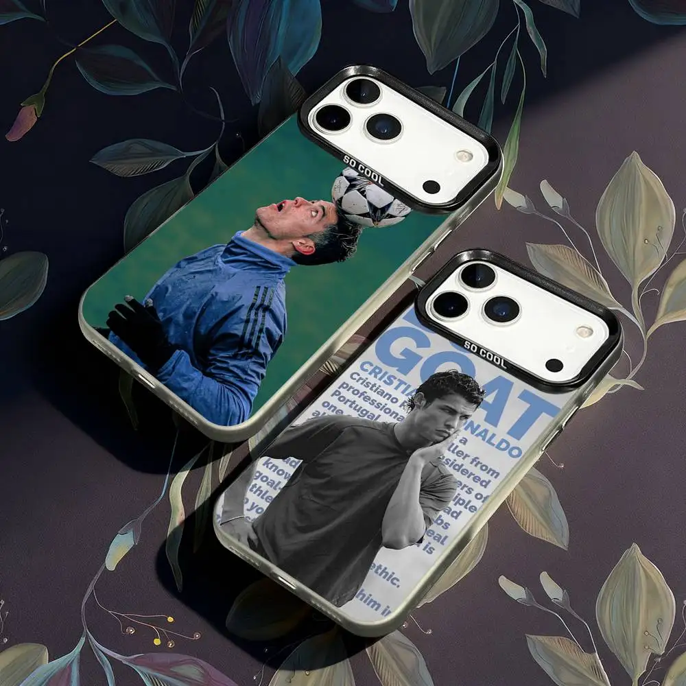 CR7 Football Sport Matte Black Phone Case