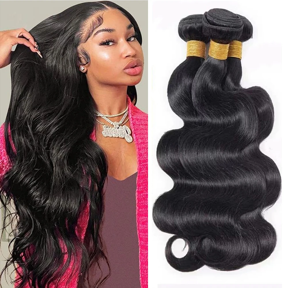 

Бразильские волнистые человеческие волосы, искусственные волосы, волнистые волосы 1/3/4